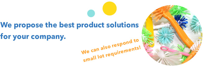 We propose the best product solutions for your company.